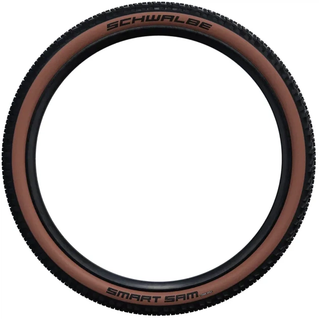 Покрышка Schwalbe Smart Sam Perf 27.5x2.60 бронзовые боковины - Фото 2 Покрышка Schwalbe Smart Sam Perf 27.5x2.60 бронзовые боковины - изображение 2