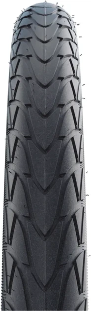 Покришка Schwalbe Marathon Racer 28x1.50 700x38C (40-622), чорна зі світловідбивачем - Фото 2 Покришка Schwalbe Marathon Racer 28x1.50 700x38C (40-622), чорна зі світловідбивачем - зображення 2