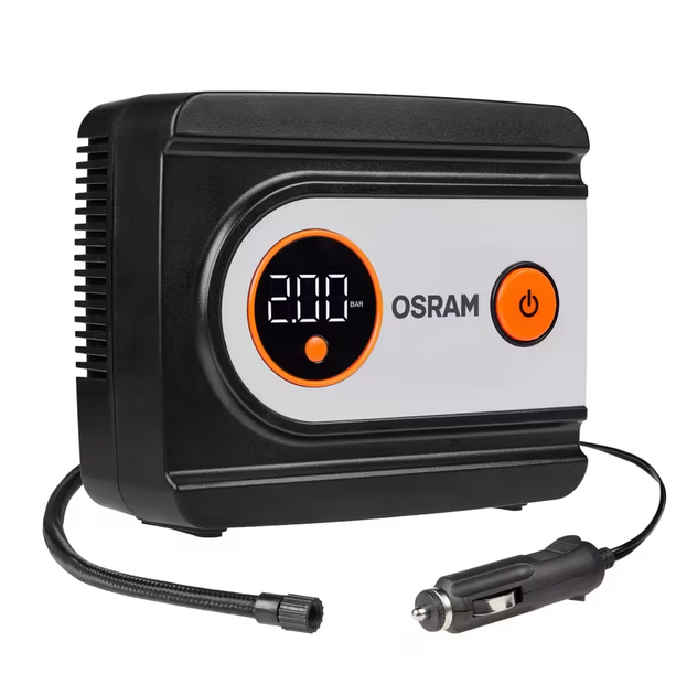 Компресор автомобільний OSRAM TYREinflate OTI612ESN аналоговий дисплей 120W 12V - изображение 2