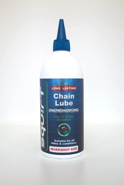 Смазка для цепи Squirt Long Lasting Chain Lube парафиновая 500 мл - Фото 1 Смазка для цепи Squirt Long Lasting Chain Lube парафиновая 500 мл - изображение 1