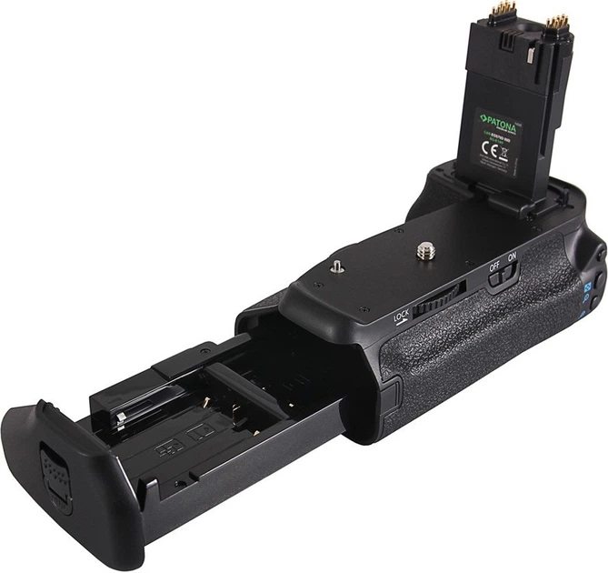 Uchwyt akumulatorowy PATONA Premium f. do Canon EOS 70D 80D BG-E14H (4055655206228) - obraz 3