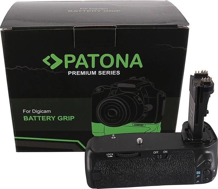 Uchwyt akumulatorowy PATONA Premium f. do Canon EOS 70D 80D BG-E14H (4055655206228) - obraz 6