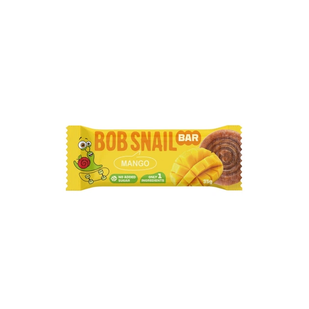 Батончик детский Bob Snail Манго 35 г (1740732) - Фото 1 Батончик детский Bob Snail Манго 35 г (1740732) - изображение 1