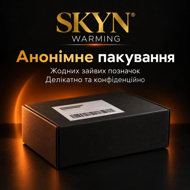 Презервативи Skyn Warming Без латексу 3 шт (ROZ6501053335) - Фото 4 Презервативи Skyn Warming Без латексу 3 шт (ROZ6501053335) - зображення 4