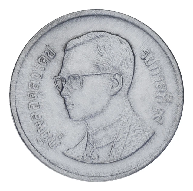 Монета Таиланд 1 бат 2012 AU-UNC Храм Изумрудного Будды - Фото 2 Монета Таиланд 1 бат 2012 AU-UNC Храм Изумрудного Будды - изображение 2