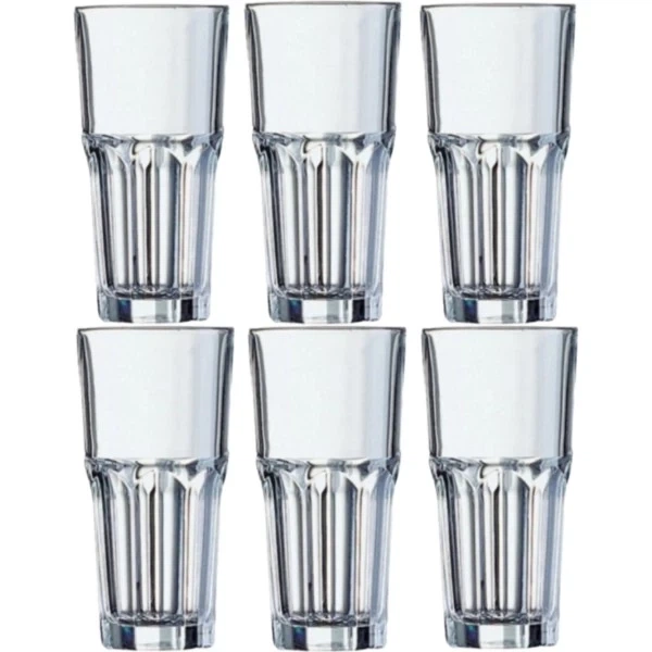 Набор высоких стаканов Luminarc Granity 310мл-6шт (P1315) - Фото 1 Набор высоких стаканов Luminarc Granity 310мл-6шт (P1315) - изображение 1