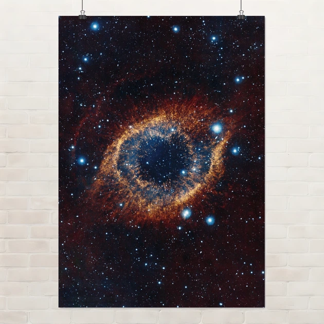 Постер Туманність Равлик, Helix Nebula, Хаббл, галактика, космос, астрономія, A3 42×30 см (id0566) - Фото 1 Постер Туманність Равлик, Helix Nebula, Хаббл, галактика, космос, астрономія, A3 42×30 см (id0566) - зображення 1
