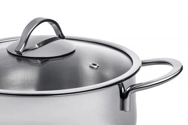 Каструля зі скляною кришкою Ardesto BlaСk Mars AR-0730-S 3 л 20 см - Фото 2 Каструля зі скляною кришкою Ardesto BlaСk Mars AR-0730-S 3 л 20 см - зображення 2