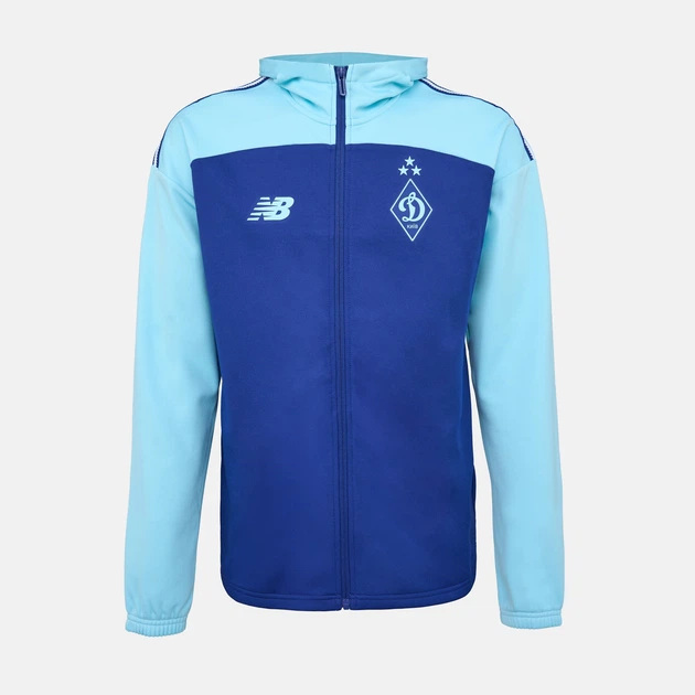 Мужской синий спортивный костюм ФК «Динамо» Киев New Balance Travel Fleece 52 (XL) (MS62W6CMIKW) - Фото 3 Мужской синий спортивный костюм ФК «Динамо» Киев New Balance Travel Fleece 52 (XL) (MS62W6CMIKW) - изображение 3