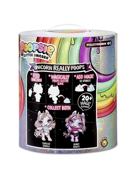 Игровой набор Poopsie Surprise блестящий игрушечный единорог Glitter Unicorn Пупси Единорог Слайм 3 волна с сюрпризами - изображение 2