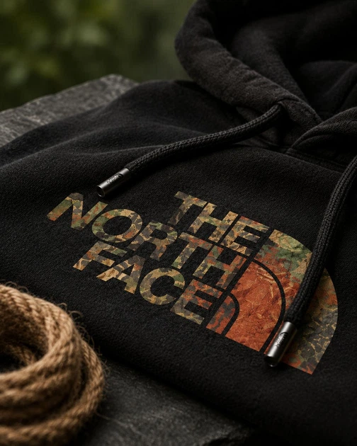 Худі The North Face демісезонне з капюшоном чорне M (TNFH02) - Фото 4 Худі The North Face демісезонне з капюшоном чорне M (TNFH02) - зображення 4