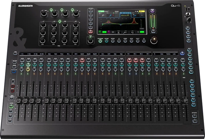 Цифровий мікшер Allen & Heath Qu-6 - Фото 2 Цифровий мікшер Allen & Heath Qu-6 - изображение 2