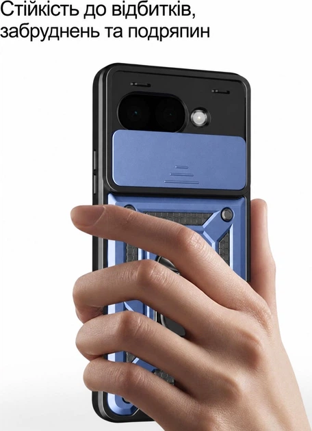 Чехол для смартфона Google Pixel 9a BeCover Military Blue (BC_716282) - изображение 3