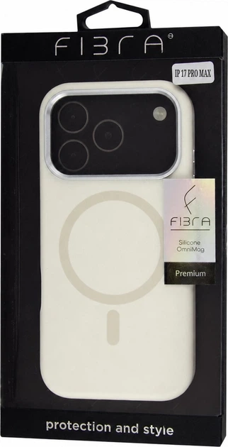 Чехол для смартфона Apple iPhone 17 Pro Max BeCover FIBRA Silicone OmniMag Milk White (BC_716350) - Фото 4 Чехол для смартфона Apple iPhone 17 Pro Max BeCover FIBRA Silicone OmniMag Milk White (BC_716350) - изображение 4