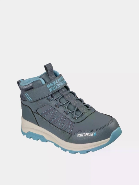 Детские ботинки для девочек Skechers 28,5 Серый 303493L CCTL - изображение 2