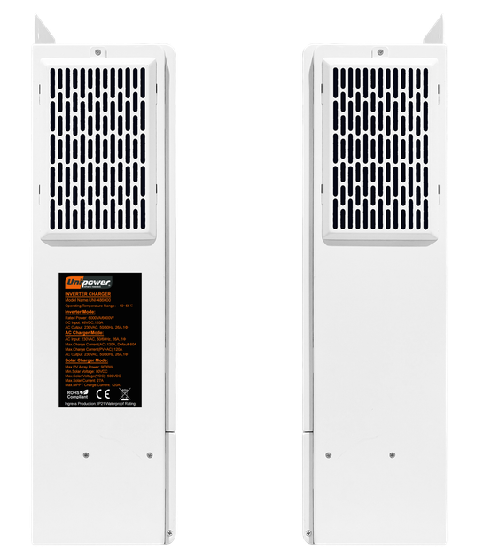 Гібридний інвертор «UNIPOWER» AL-6KW Pro MPPT 100 WIFI (6 кВт) - Фото 2 Гібридний інвертор «UNIPOWER» AL-6KW Pro MPPT 100 WIFI (6 кВт) - зображення 2