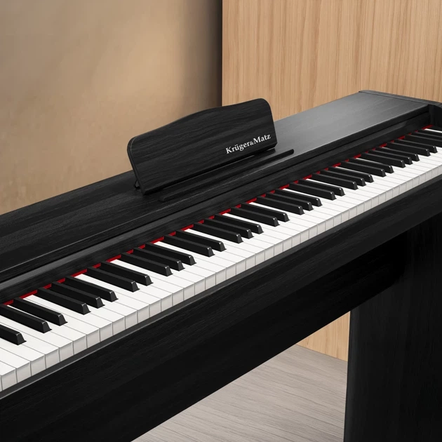Цифрове піаніно Krüger&Matz KMDP-105 Black (KMDP-105-BK) - Фото 2 Цифрове піаніно Krüger&Matz KMDP-105 Black (KMDP-105-BK) - зображення 2