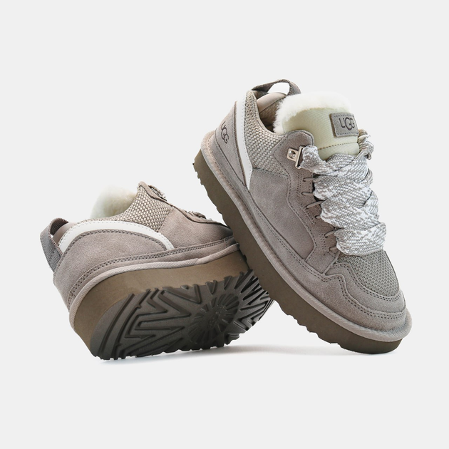 Жіночі Уги з Набивкою Ugg Lowmel Sneaker Gray 37 - Фото 3 Жіночі Уги з Набивкою Ugg Lowmel Sneaker Gray 37 - зображення 3