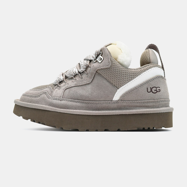 Жіночі Уги з Набивкою Ugg Lowmel Sneaker Gray 38 - зображення 7