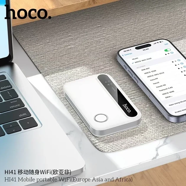 Роутер HOCO HI41 White 6942007647984 - Фото 6 Роутер HOCO HI41 White 6942007647984 - зображення 6