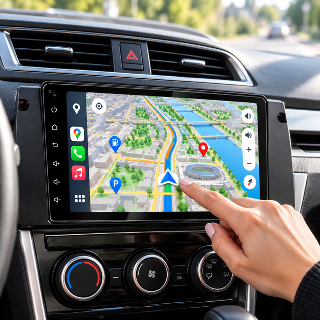Автомагнитола PI-201 BMW 2DIN Android 10, 10,1″ IPS, 3/32 ГБ, GPS, Bluetooth, Wi-Fi - изображение 3
