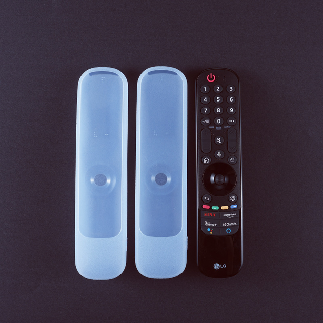Силиконовый защитный чехол для пульта LG Magic Remote MR21GA, MR21GC, MR22GA, MR22GN, MR23GA, MR24GN- прозрачный - Фото 2 Силиконовый защитный чехол для пульта LG Magic Remote MR21GA, MR21GC, MR22GA, MR22GN, MR23GA, MR24GN- прозрачный - изображение 2
