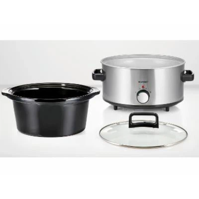 Повільноварка Silver Crest SSC6 320 A1 6 л — керамическая чаша, Low/High и Keep Warm - изображение 3