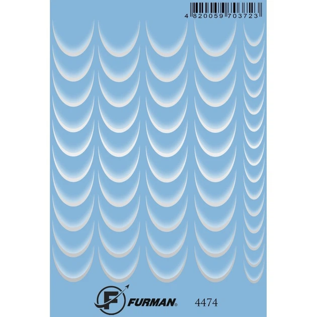 Слайдер дизайн для ногтей Furman 4474 (Арт 725) - Фото 1 Слайдер дизайн для ногтей Furman 4474 (Арт 725) - изображение 1