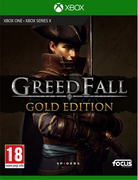 Гра для Xbox One/Xbox Series X GreedFall Gold Edition Blu-ray (3512899124004) - Фото 1 Гра для Xbox One/Xbox Series X GreedFall Gold Edition Blu-ray (3512899124004) - зображення 1