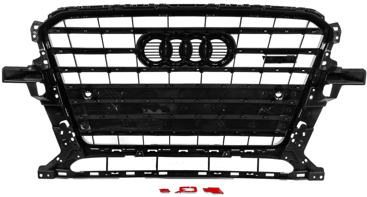 Передняя решетка радиатора SQ-Style для Audi Q5 2008-2017 гг - изображение 2
