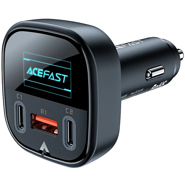 АЗУ Acefast B5 PD36W+QC4.0 total 101W (1USB-A/2C) Black - Фото 1 АЗУ Acefast B5 PD36W+QC4.0 total 101W (1USB-A/2C) Black - изображение 1