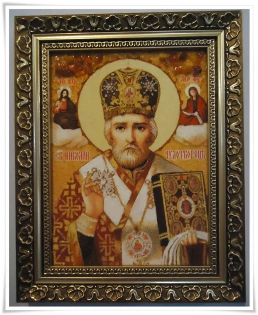 Іменна ікона Нікола Гранд Презент 30*40 ІІ-101 4277048 - Фото 6 Іменна ікона Нікола Гранд Презент 30*40 ІІ-101 4277048 - зображення 6