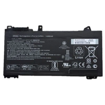 Аккумулятор для ноутбука HP ProBook 450 G7 RF03XL, 45Wh (3790mAh), 3cell, 11.4V, Li-ion (A47893) - Фото 1 Аккумулятор для ноутбука HP ProBook 450 G7 RF03XL, 45Wh (3790mAh), 3cell, 11.4V, Li-ion (A47893) - изображение 1