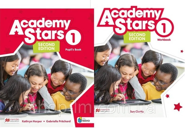 Комплект підручників Academy Stars 2nd edition 1 книга і зошит - Фото 1 Комплект підручників Academy Stars 2nd edition 1 книга і зошит - изображение 1