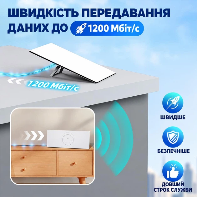 Кабель для Starlink Gen 3 / Standard V4 15 м для антени та роутера Schöff ST-SLGEN3-15M - зображення 3