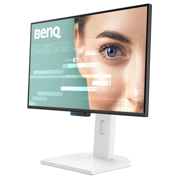 Монітор 23.8" BenQ GW2490TC, IPS, 144hz, HDMI, DP, USB-C, HAS, колонки, білий - зображення 8