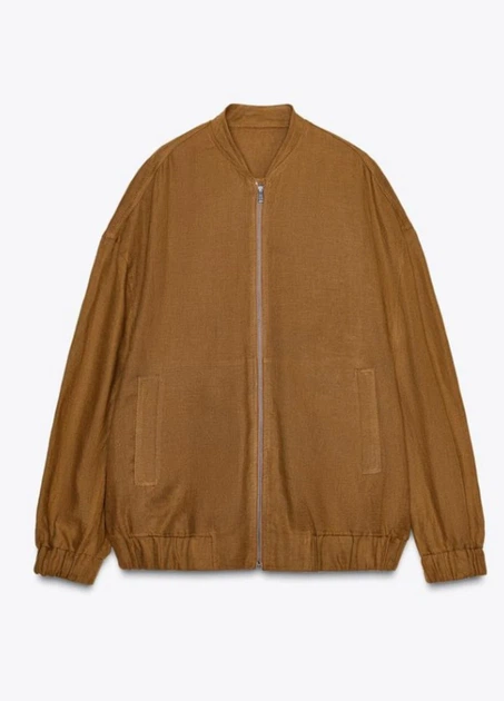 Куртка Zara 18533 Гірчичний S (8292) - Фото 2 Куртка Zara 18533 Гірчичний S (8292) - изображение 2