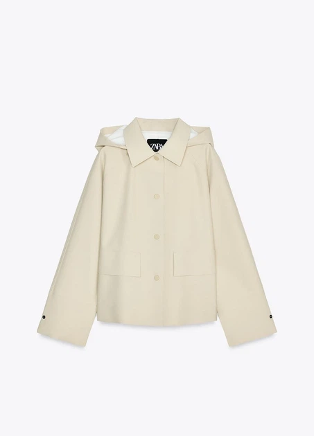 Куртка Zara 18547 Молочний M (2969) - изображение 4