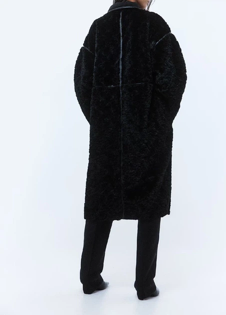 Пальто H&M 18463 Чорний ХS (1193) - Фото 2 Пальто H&M 18463 Чорний ХS (1193) - зображення 2
