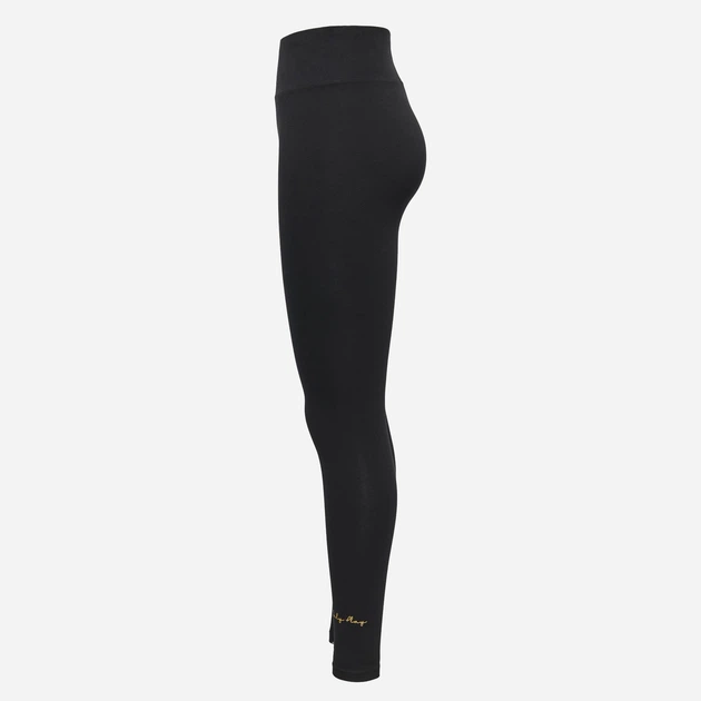 Легінси жіночі ONLY 15377680-Black w. Gold XL Чорні (5715911708895) - зображення 3