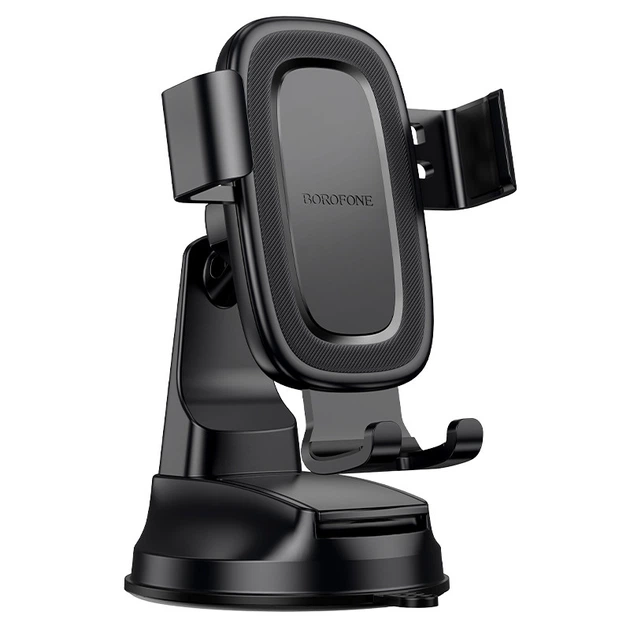 Автотримач для телефона BOROFONE BH130 Follower gravity car holder(center console) Black - изображение 3