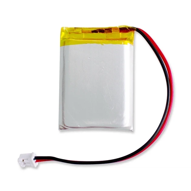 Аккумулятор Soshine LiPo защищенный 803040-3.7-1000, 40×30×8 мм, 3.7 В, 1000 мА·ч, провода 10 см, разъем JST-PHR-2P (2.0 мм) - Фото 3 Аккумулятор Soshine LiPo защищенный 803040-3.7-1000, 40×30×8 мм, 3.7 В, 1000 мА·ч, провода 10 см, разъем JST-PHR-2P (2.0 мм) - изображение 3