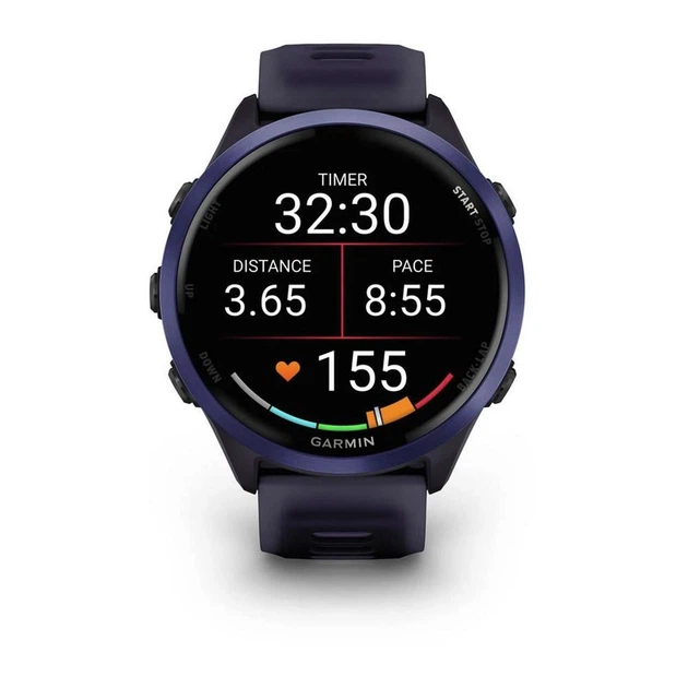 Смарт-годинник Garmin Forerunner 570 Aluminum Purple/Indigo Band 47mm (010-02971-02) - изображение 5