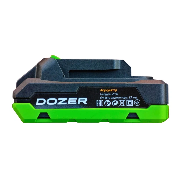 Секатор аккумуляторный Dozer M-3030 бесщёточный 20 В 2 Ач с 1 АКБ и зарядным устройством - изображение 8