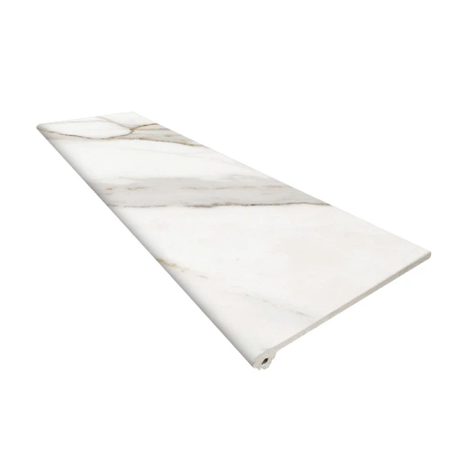 Сходинка клінкерна Peldano Fior. Calacatta біла 30x1200x330 мм - Фото 1 Сходинка клінкерна Peldano Fior. Calacatta біла 30x1200x330 мм - зображення 1