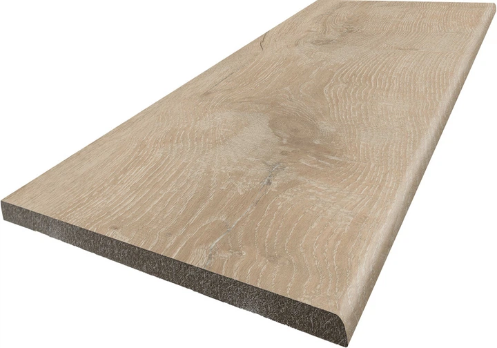 Ступенька из керамогранита Multistep Albar Haya бежевая 14x1200x330 мм - изображение 3