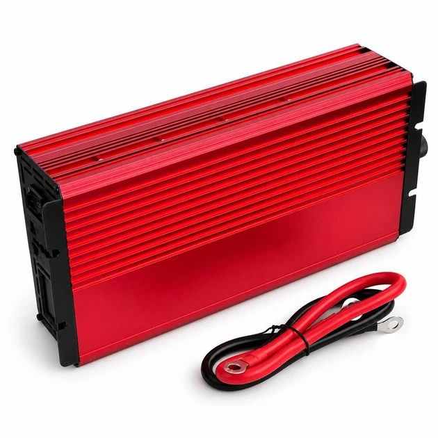 Инвертор автомобильный UKC Solar 4000W TSL-4000W с дисплеем, USB и подключением к аккумулятору - изображение 5
