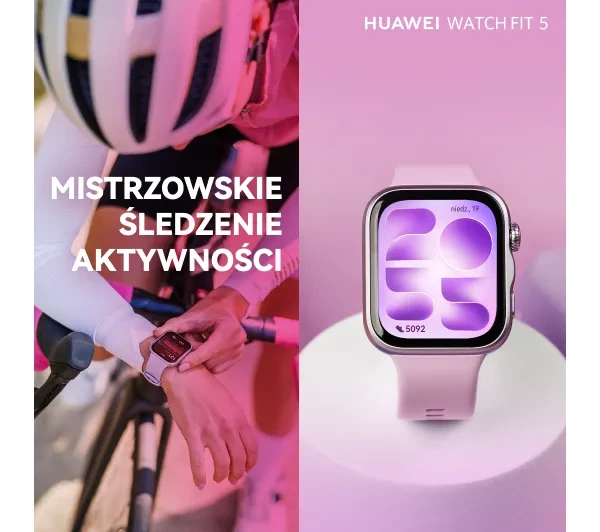 Смартгодинник Huawei Watch Fit 5 43мм Білий - изображение 3