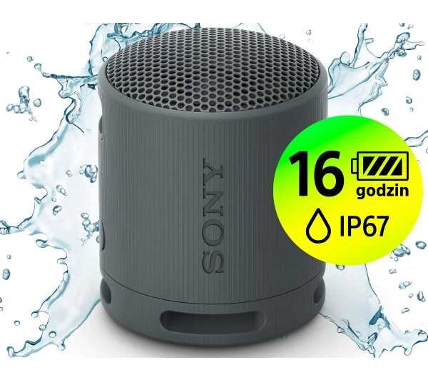 Bluetooth динамік Sony SRS-XB100 5W Чорний - изображение 4