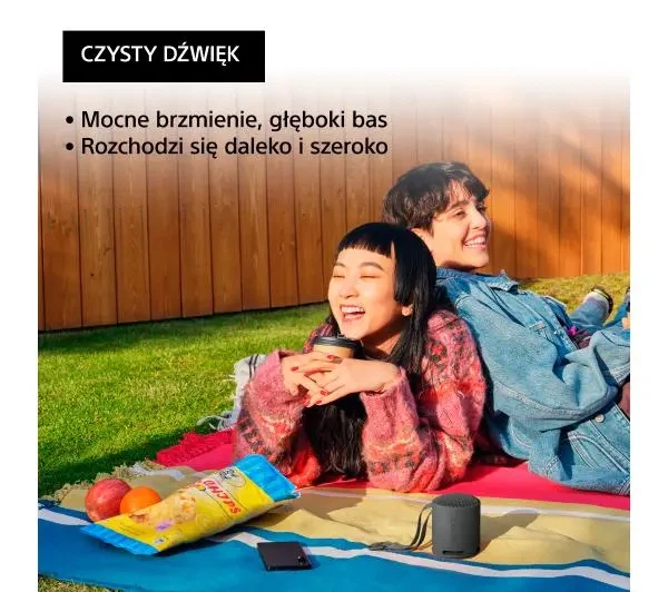 Bluetooth динамік Sony SRS-XB100 5W Чорний - изображение 7